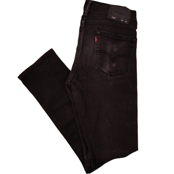 Levi's | Jeans | Levis 5 Super Skinny Jeans Mens 30x32 Black Denim Stretch  Black Tag | Poshmark
